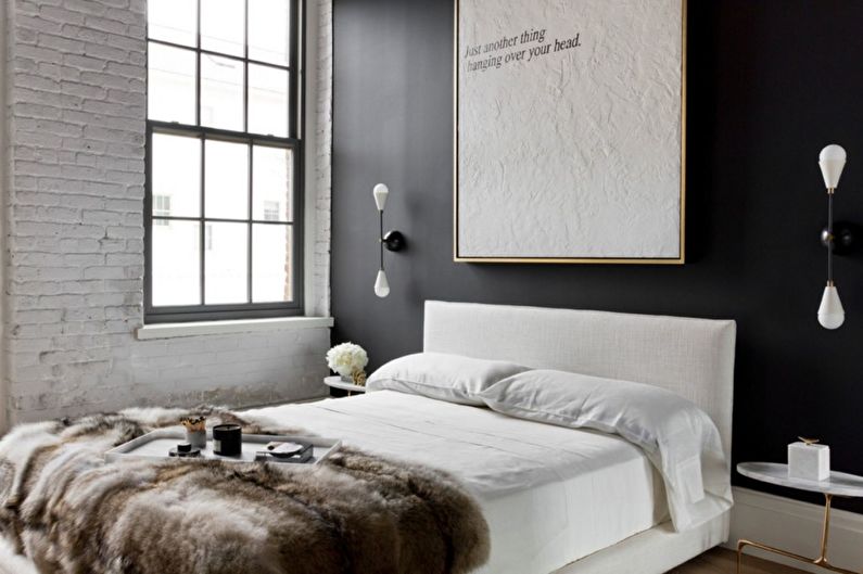 Dormitor Minimalism Design - Decor și textile