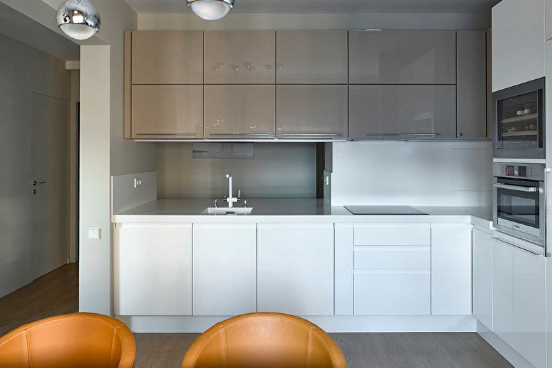 Cocinas de esquina - Foto de diseño de interiores