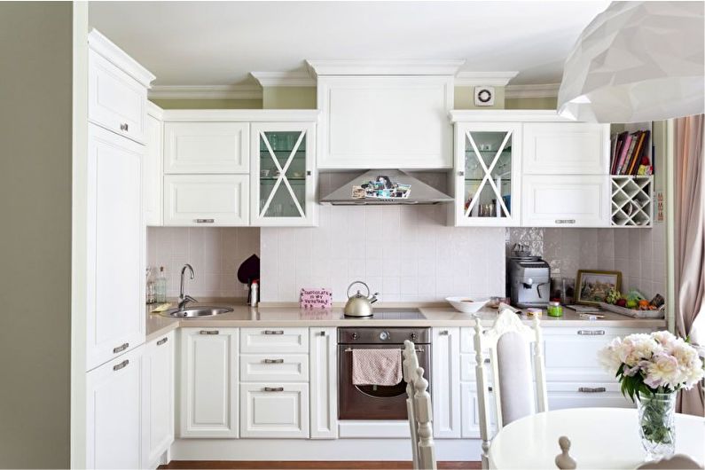 Cozinhas de canto - foto de design de interiores
