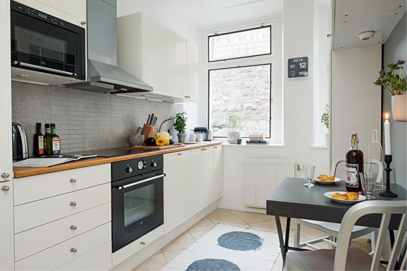 Мебели за малка кухня: 70 идеи за снимки