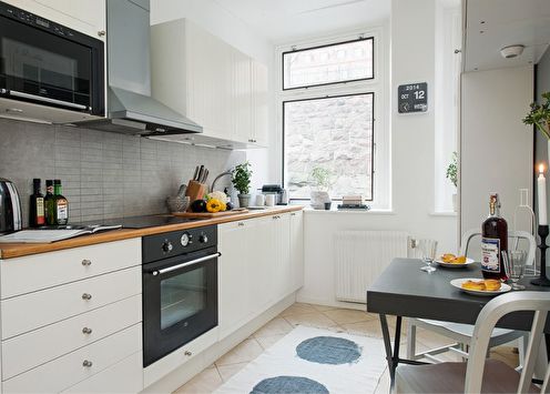 Nábytek do malé kuchyně: 70 fotografických nápadů