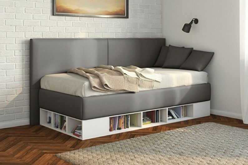 Rodzaje łóżek pojedynczych - rozkładana sofa