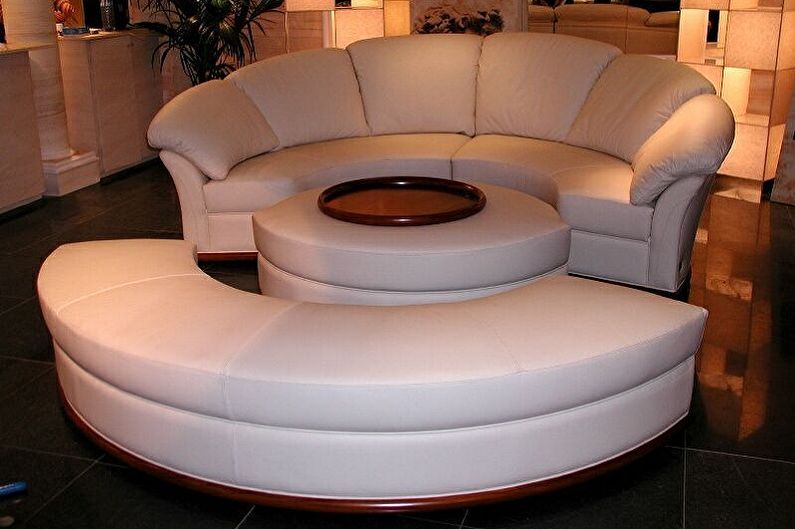 Types of Round Beds in the Bedroom - Sofa Bed