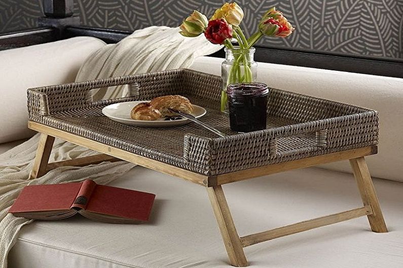Types of Breakfast Tables in Bed - Side Tables