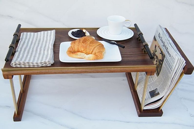 طاولات الإفطار في السرير - الصورة