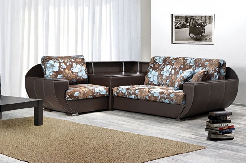 Dīvāni ar ortopēdisko matraci - foto