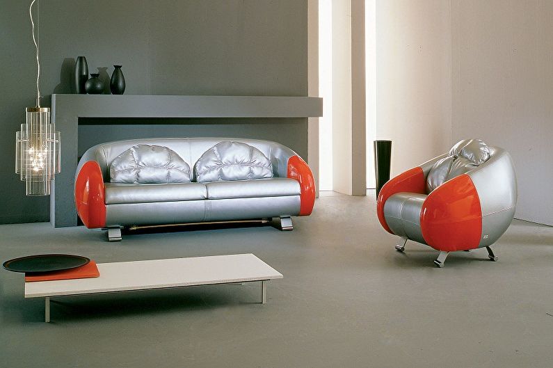 Dīvāni ar ortopēdisko matraci - foto