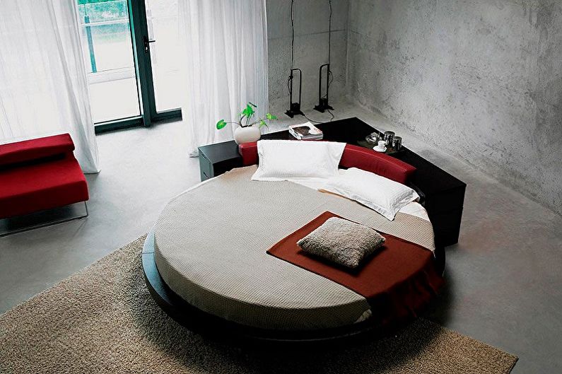 Các loại giường bục - Giường bục tròn
