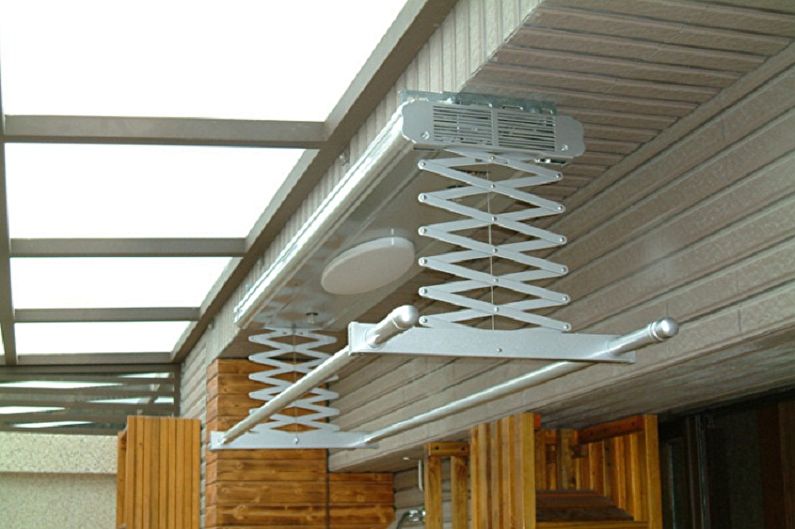 Design de uscător pentru tavan - Uscătoare electrice