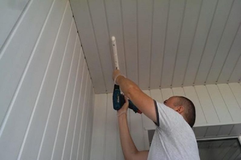 Séchoir de plafond - Installation