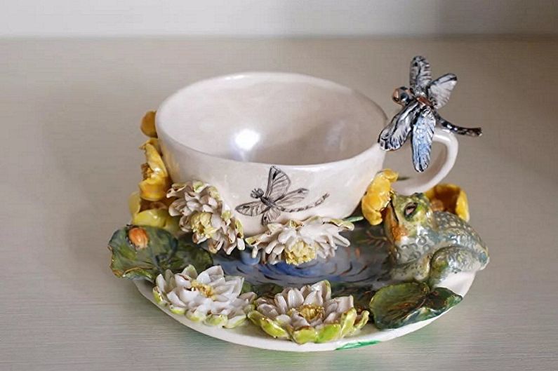 DIY porcelán - fotó ötletek