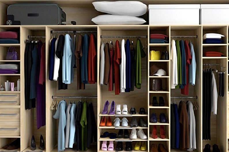 Идеи за попълване на гардероб за различни стаи - антре