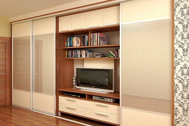 Nápady pro vyplnění skříně do různých místností - Obývací pokoj