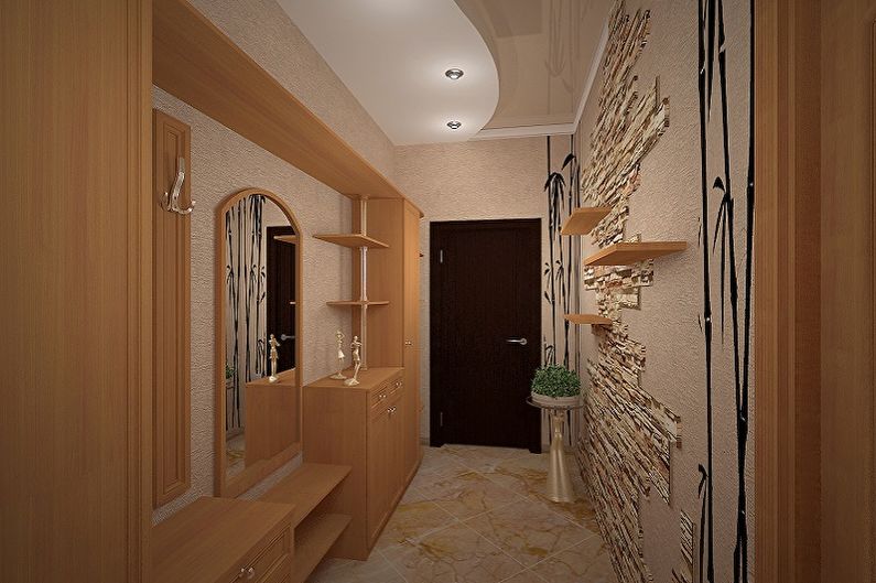 Design de interiores do corredor no apartamento - foto
