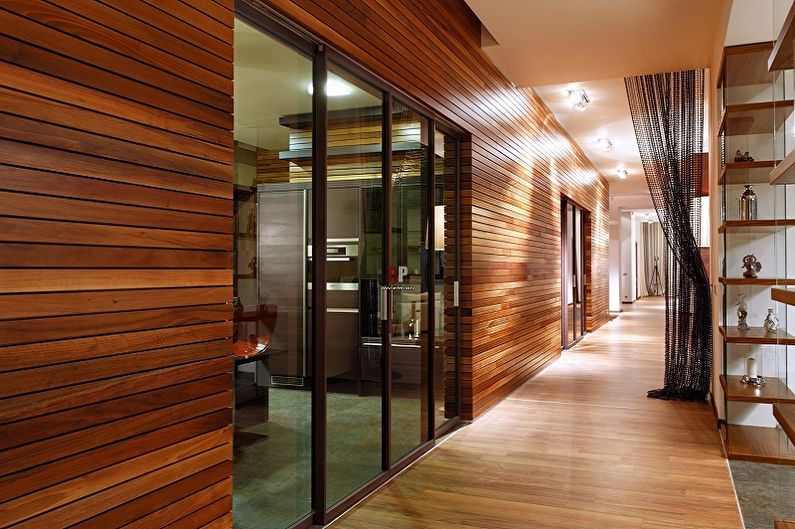 Dizajn interijera hodnika u stanu - fotografija