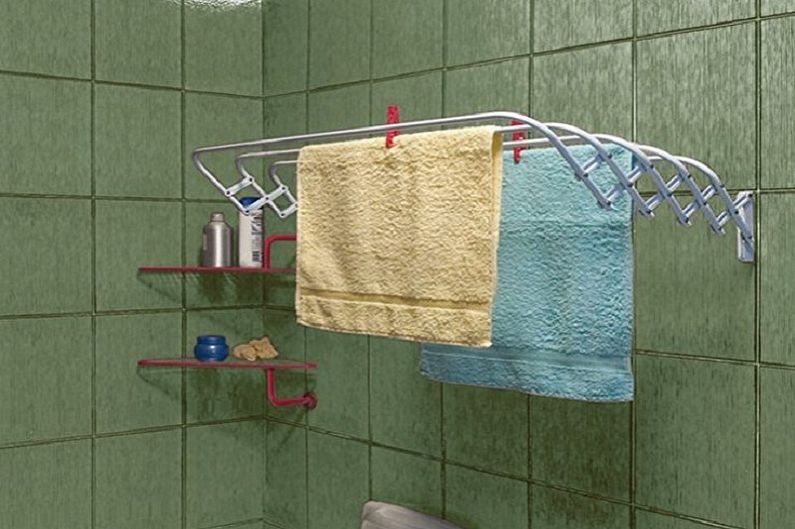 Types of Wall-mounted Laundry Dryers - Sliding Dryer