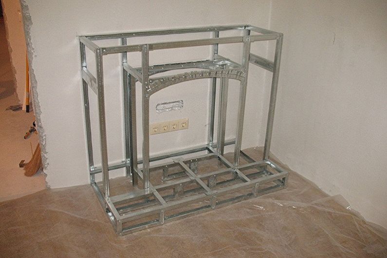 Dariet-pats-fake-frame konstrukcija - Drywall fake