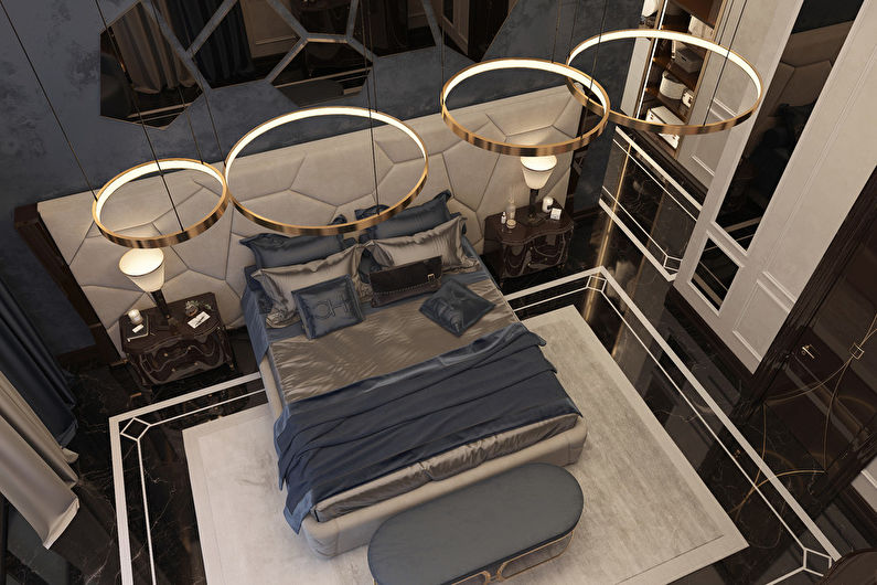 Guļamistabas Blueberry Dreams dizaina projekts - 5. foto
