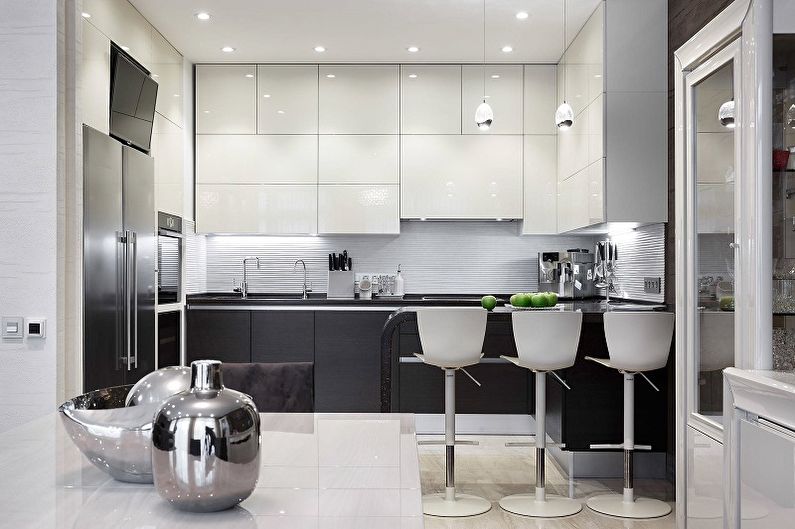 Dizajn kuhinje 13 m² - Namještaj