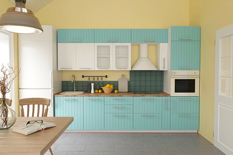 Návrh interiéru kuchyně 13 m² - Foto