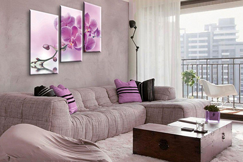 Combinación de colores en el interior de la sala de estar: generador de paletas