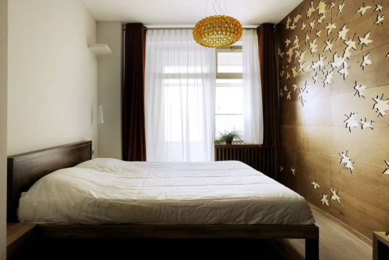 Dizajn spavaće sobe 10 m² - Dekor i tekstil