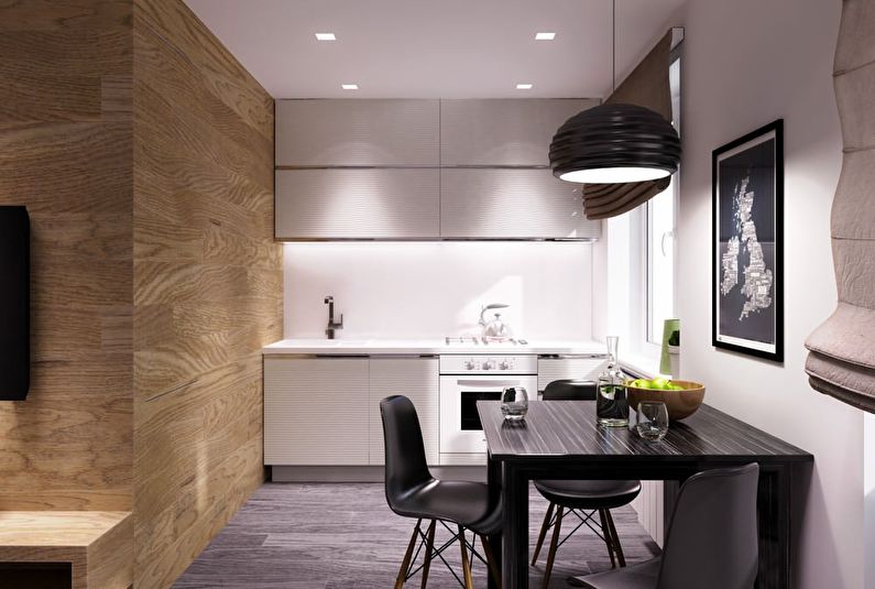Design interior bucătărie 10 mp - Foto