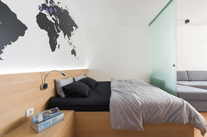 Kaip vizualiai padidinti kambarį - minimalus dekoras