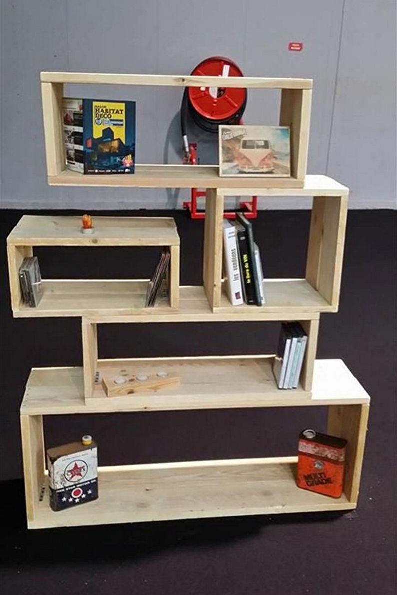 Furniture from pallets - Racks, chests of drawers and shelves