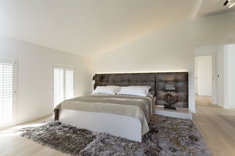 Дизайн на спалня в модерен стил - функции