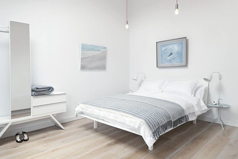 Designa ett sovrum i modern stil - Dekor och belysning