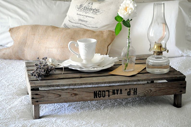 Furniture from pallets: 60 beautiful ideas
