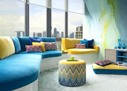 Kombinace barev v interiéru obývacího pokoje: 80 nápadů