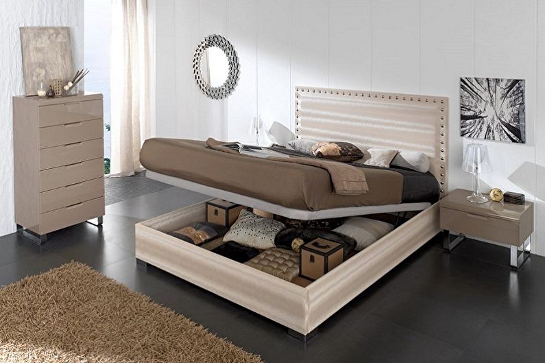 Tipovi bračnih kreveta po vrsti dizajna - Bračni krevet s liftom
