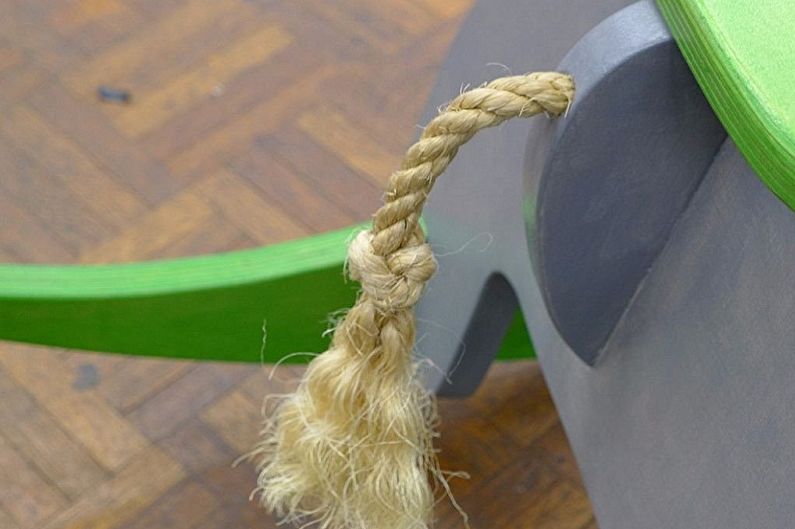 DIY překližka houpací křeslo - houpací křeslo pro děti