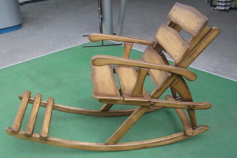 DIY rocking ghế - ý tưởng hình ảnh