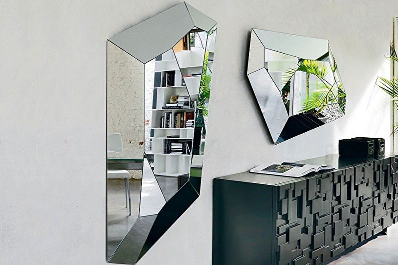 Miroir de couloir - Idées photo