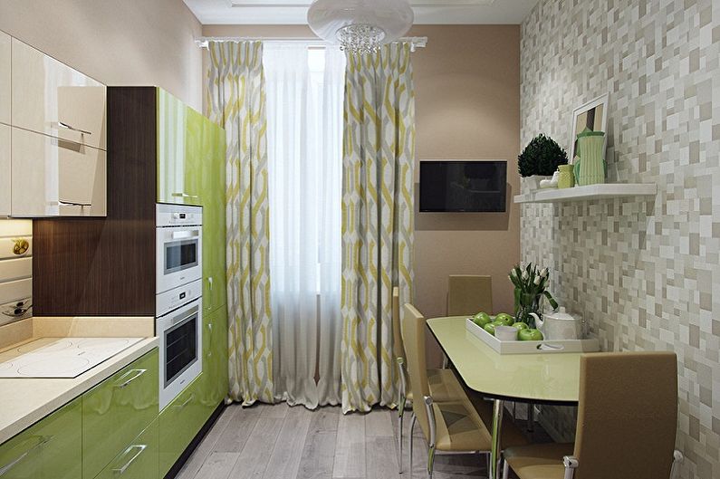 Design d'intérieur de cuisine à Khrouchtchev - photo