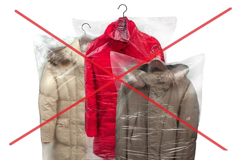 Правила за складиштење капута након прања