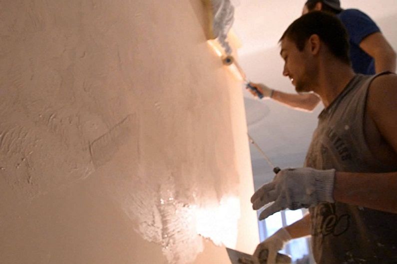 Texturált falfestékek - Hogyan kell dolgozni texturált festékekkel