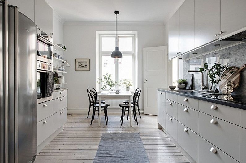 La scelta di mobili per la cucina, a seconda del layout - Mobili per l'area di lavoro