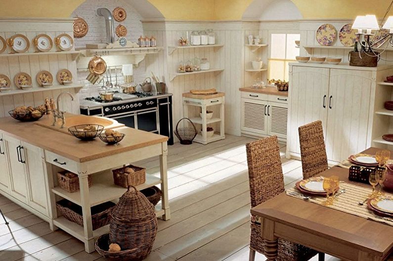 Virtuves mēbeles - stils