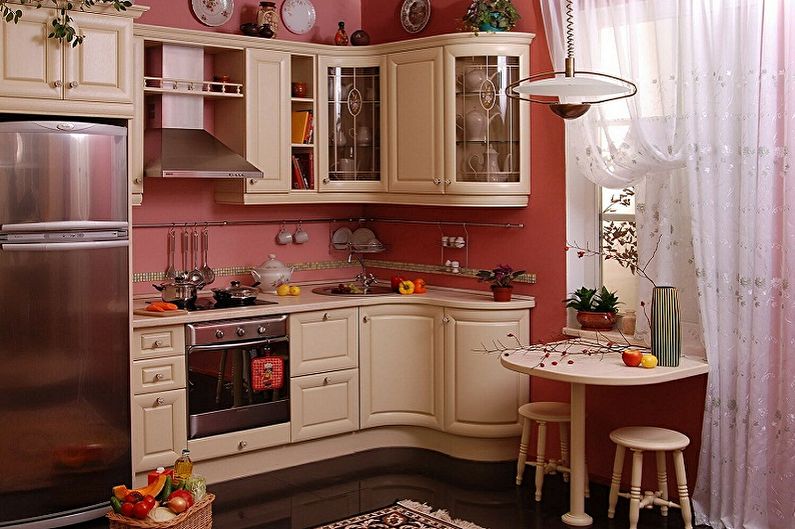 Mēbeles virtuvei - foto