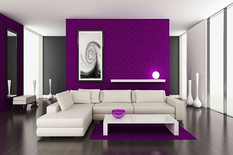 Violet avec blanc - Quelles sont les couleurs correspondant au violet