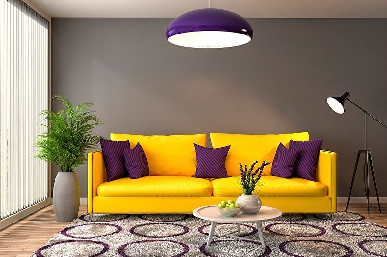 Violet avec jaune - Quelles sont les couleurs correspondant au violet