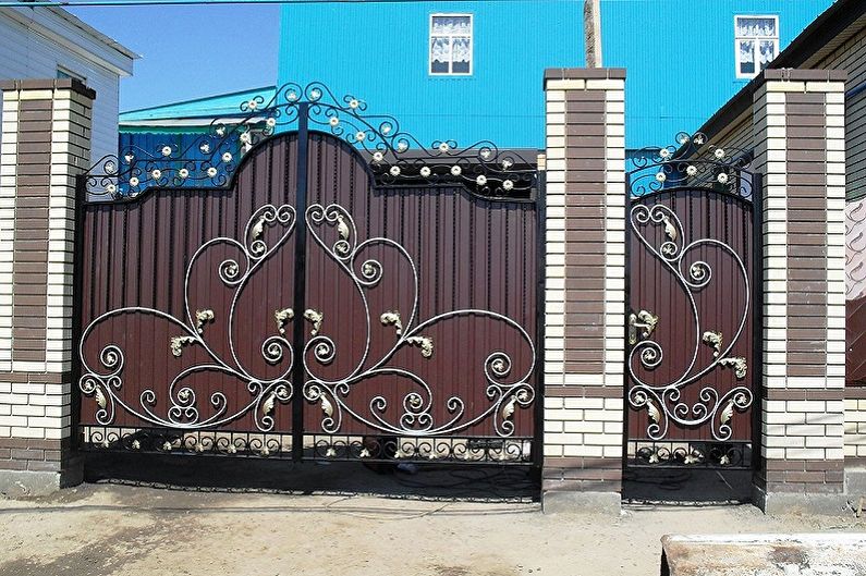 Portões e portões de papelão ondulado - Quais são os portões