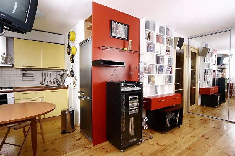 Hruscsovban egy apartman átalakítása - fotók és projektek