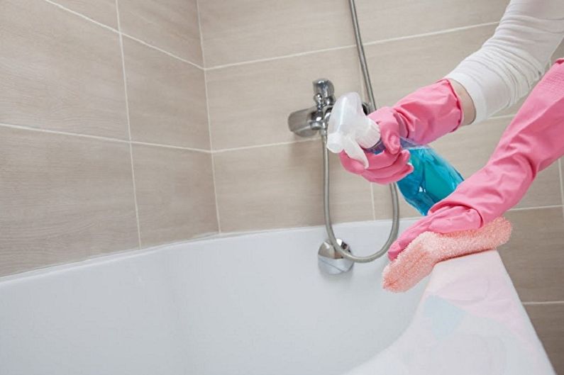 Kā notīrīt čuguna vannu - metodes rūsas noņemšanai