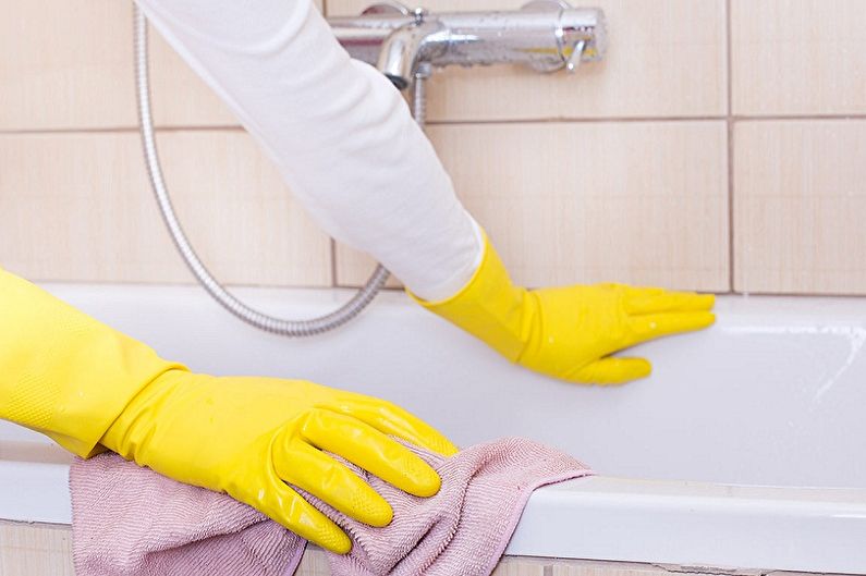 Ako čistiť liatinový kúpeľ - Predchádzanie znečisťovaniu