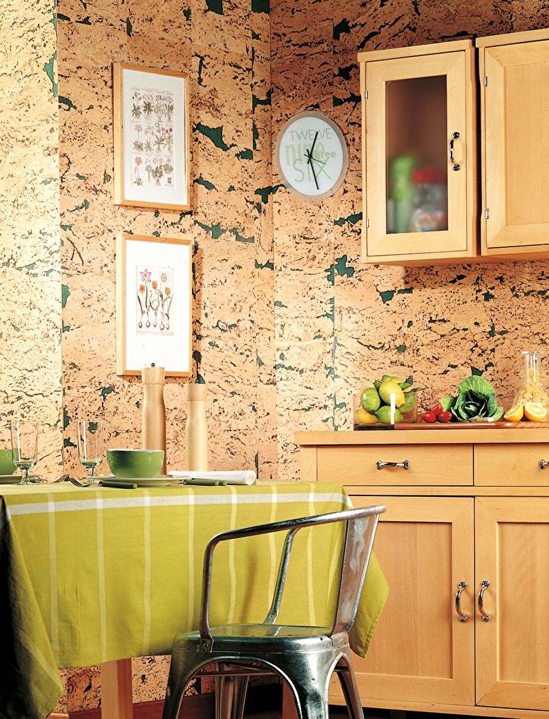 Cork hình nền cho nhà bếp